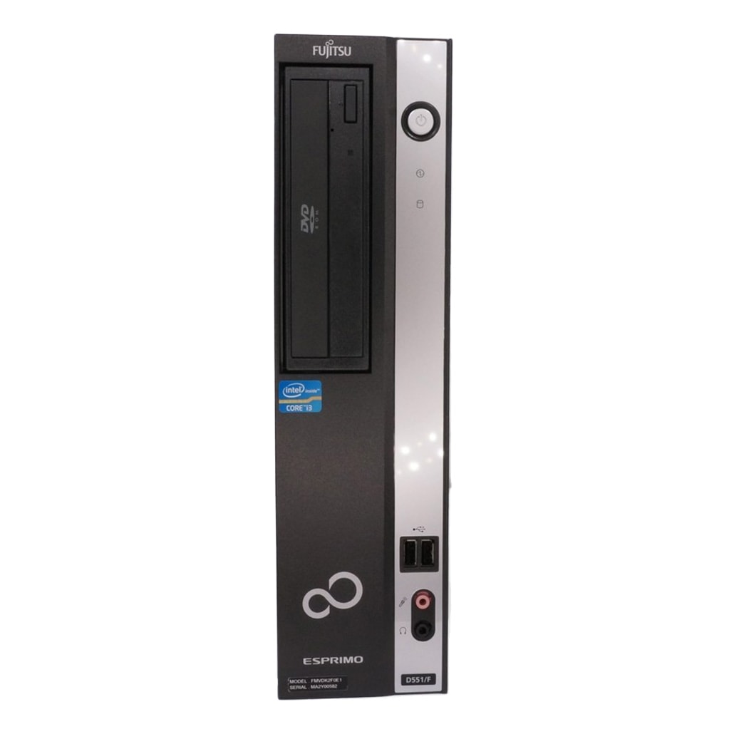 【中古】 FUJITSU ESPRIMO D551/D FMVDK2F0E1 XP搭載 ボタン電池、HHD交換済 デス...