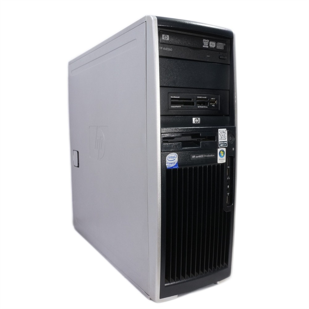 埼玉のPC専門店 カールシステムズの【中古】HP xw4600 Workstation XPPro搭載 ボタン電池交換済 デスクトップパソコン PC｜アングル2