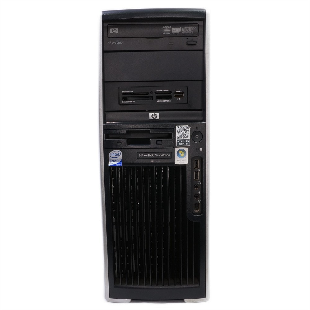 埼玉のPC専門店 カールシステムズの【中古】HP xw4600 Workstation XPPro搭載 ボタン電池交換済 デスクトップパソコン PC｜アングル3