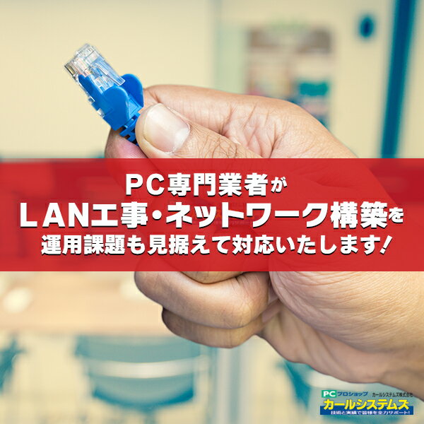 LAN工事・ネットワーク構築ならおまかせください【埼玉県・東京都中心】【スピード対応】【VPN】【無線..