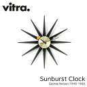 サンバーストクロック Sunburst Clock vitra ヴィトラ ジョージ・ネルソン George Nelson ミッドセンチュリー ウォールデコ オフ...