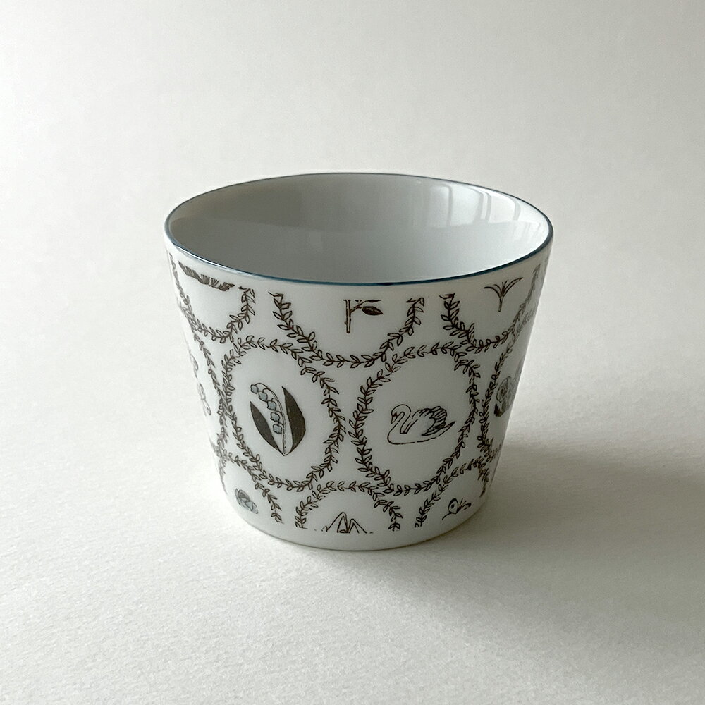 リーフレームカップ ブルー