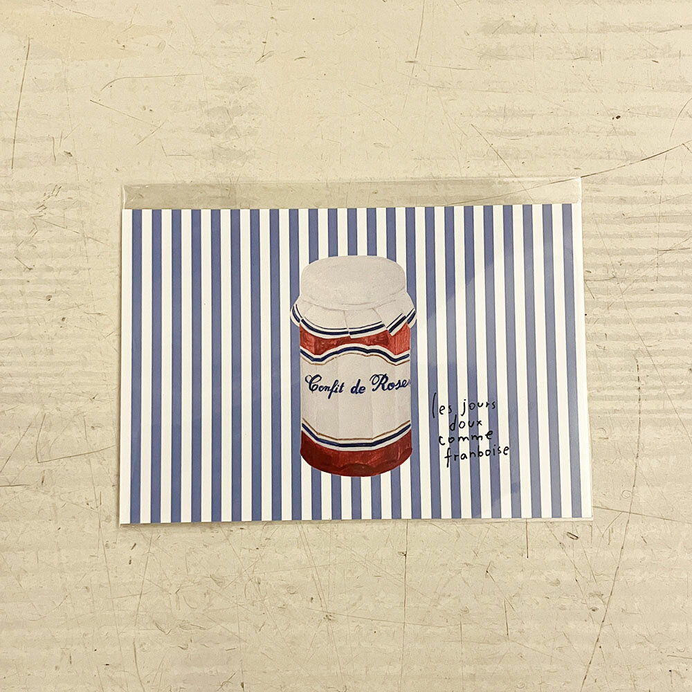 キャトルセゾン オリジナルポストカード コンフィチュール【キャトル・セゾンオリジナル】