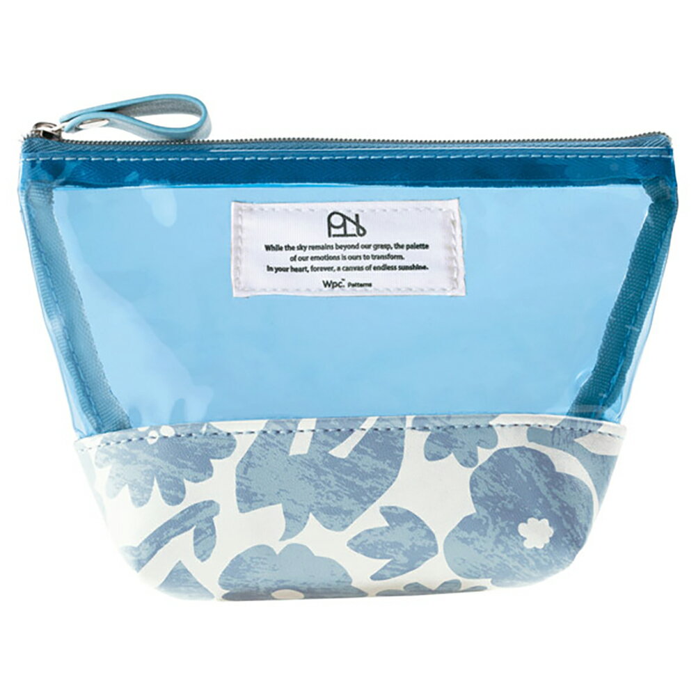 お求めやすくなりました！・クリアボートポーチブルー