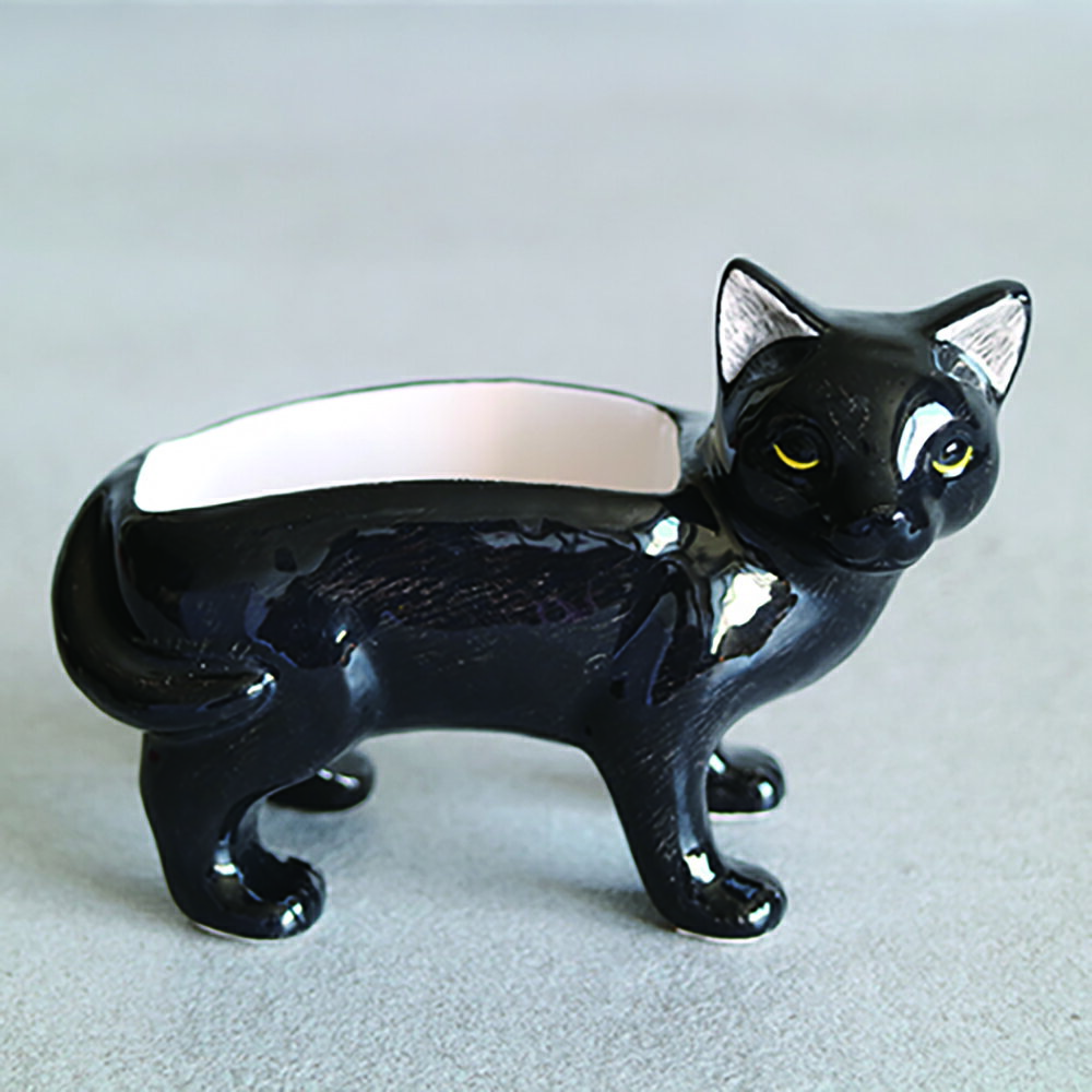 ジュエリーホルダー 黒猫