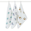 aden+anais エイデン アンド アネイ ウォッシュクロス ジャングル【タオル ハンカチ 沐浴 aden+anais エイデン 出産祝い かわいい ade...