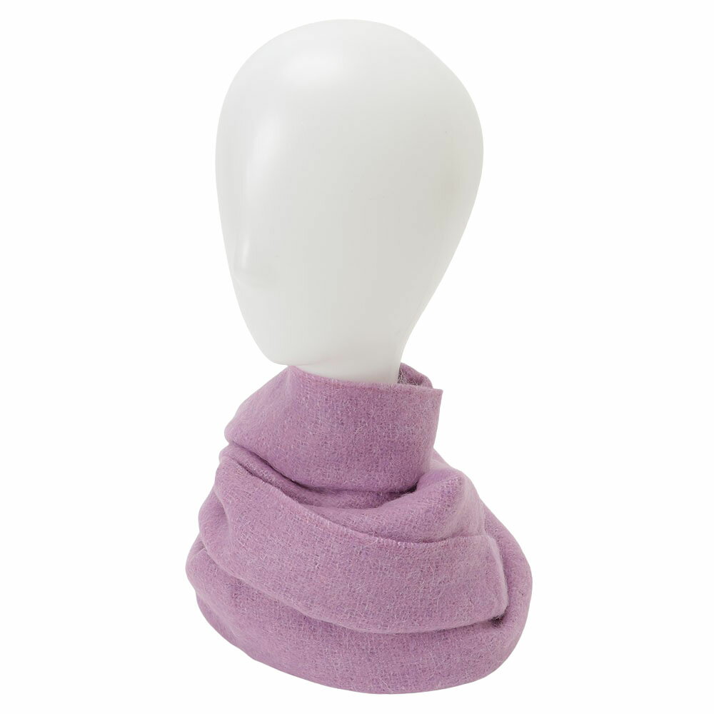 お求めやすくなりました！・キオックマフラーソリッド　パープル