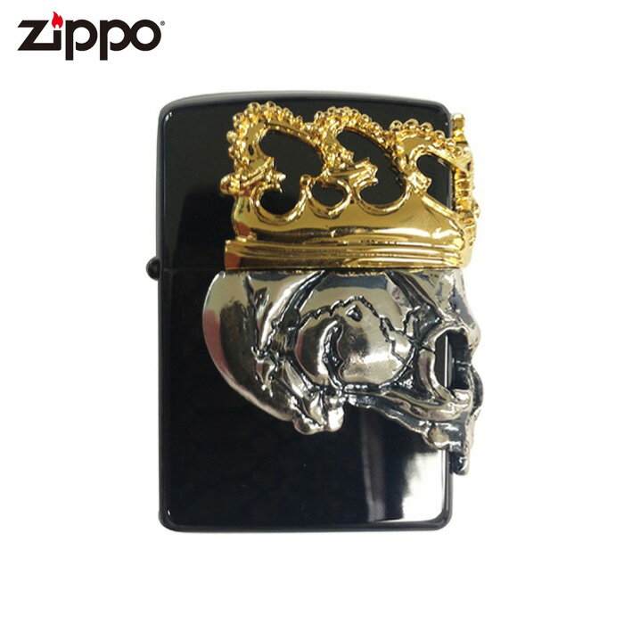 ZIPPO BBZ-スカルKA2 | ライター ジッポー ジッポ 喫煙具 タバコ 煙草 たばこ ドクロ 髑髏 ジッポライター かっこいい ギフト スカル アウト...