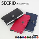 全品200円OFFクーポン！～4/27 9:59まで！【正規販売店】セクリッド ミニウォレット SECRID M/MINI MO Miniwallet Origial オリジナル シークリッド スリムウォレット コンパクト 財布 カードケース カード入れ