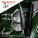 髪と頭皮の トリートメント メンズ クワトロボタニコ ボタニカル スカルプ ＆ ヘアトリートメント 髪のパサつき ぺたんこ髪 枝毛対策 30代 40代 50代の男性向け スカルプシャンプー後 ヘアオイル の前に ダメージヘア補修 洗い流す