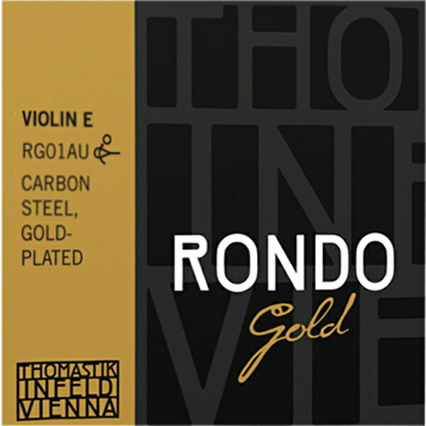 ロンド ゴールド バイオリン弦 (E線ゴールド) RG01AU 【トマスティーク】 [Rondo Gold]]