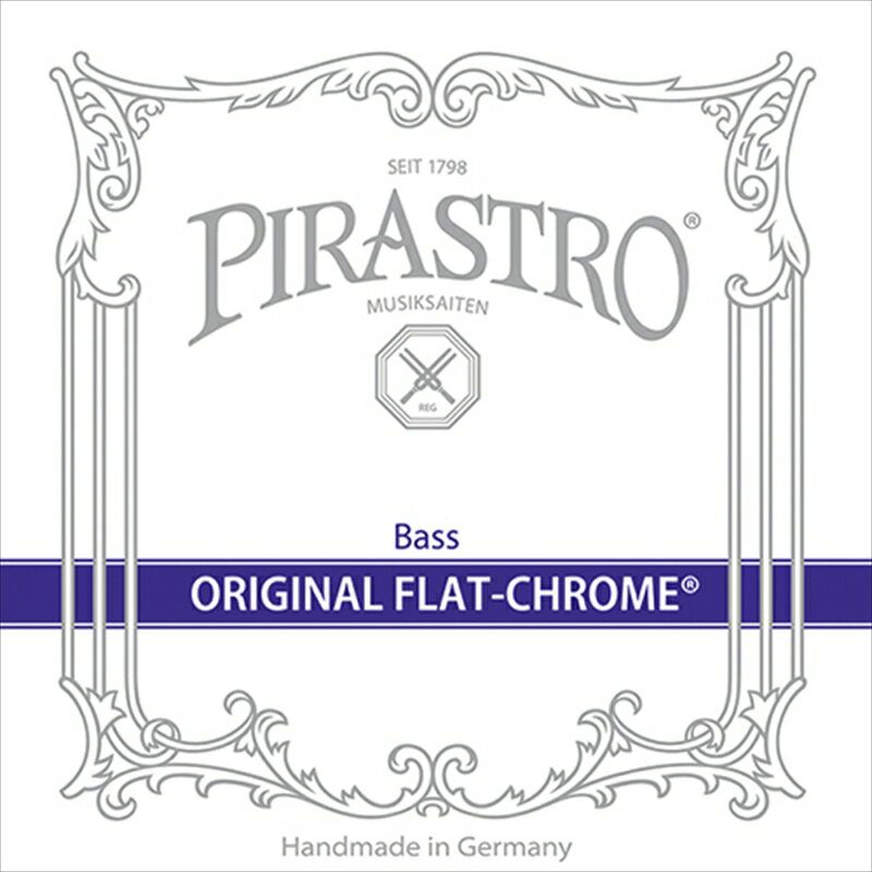 オリジナル フラットクロム コントラバス弦 G線 3471 【ピラストロ】 [Original Flat-Chrome]