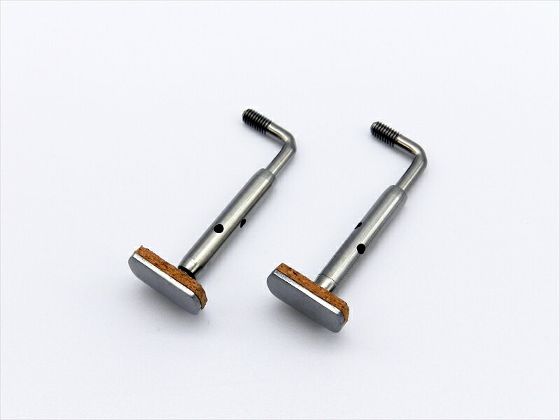 [STRADPET] [ストラドペット] チタン製 あご当て 金具 バイオリン用 フックタイプ...