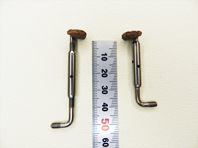 [STRADPET] [ストラドペット] チタン製 あご当て 金具 バイオリン用 scallopモデル...