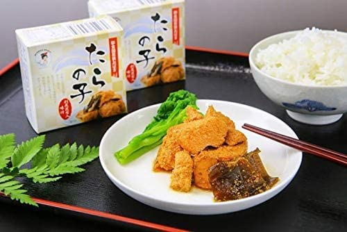 福井缶詰 たらの子 味付 利尻昆布入 75g