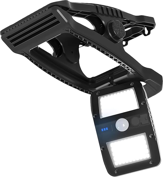 トレードワン(TRADE ONE) ソーラーライト センサーライト 【クリップ型】360度回転 屋外 人感センサー ..