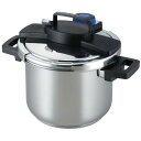 【T】3層底ワンタッチレバー圧力鍋5.5L
