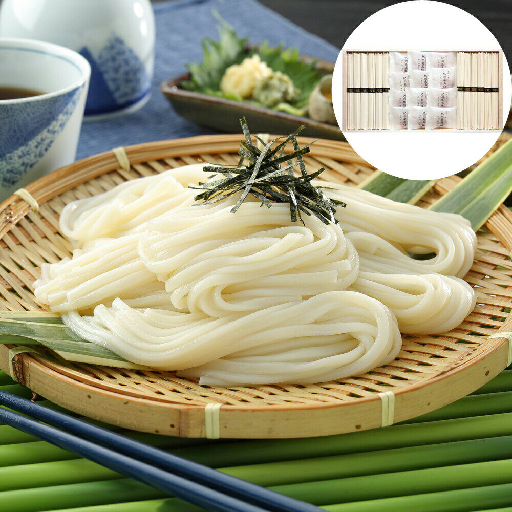 紀州南高梅はちみつ漬け(12個)・讃岐うどん(50g×12束) 詰合せ 離島は配送不可