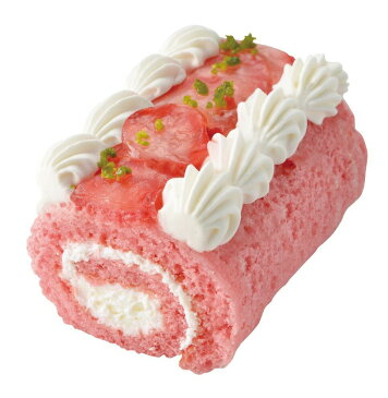 ペットケーキ ミニロールケーキ 苺 ペット用ケーキ 誕生日ケーキ ワンちゃん用 犬用 猫用