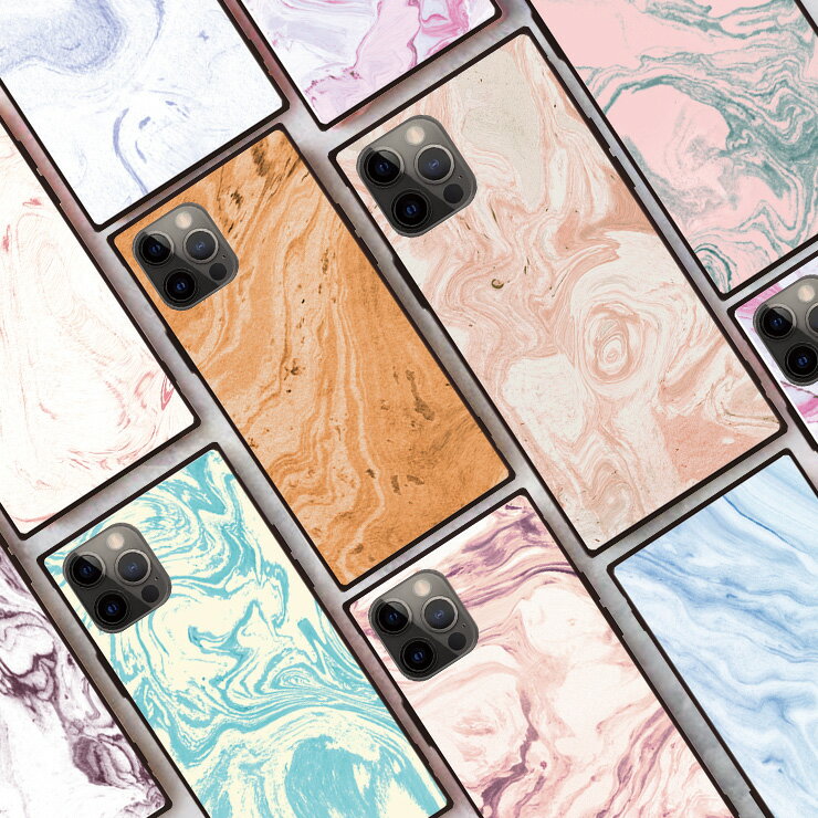 乐天商城 - iPhone16 16Pro 16ProMax 16Plus ケース カバー iPhone15 pro max 15plus ケース 背面ガラス ケース スクエア 四角 iPhone 14 pro max ケース iPhone13 Pro 強化ガラス 軽量 おしゃれ 大理石 マーブル 大人可愛い シック シンプル 選べる10デザイン
