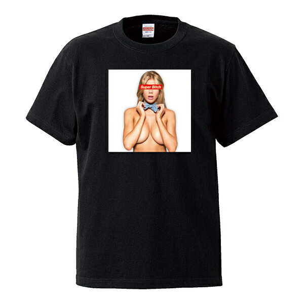 quebra ケブラ Tシャツ カットソー セクシー BITCH ボックス おしゃれ オールシーズン 春夏 ユニセックス 男女共用