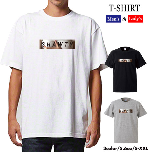 quebra ケブラ Tシャツ カットソー SHAWTY　セクシー ちょいエロ バスト ボックスデザイン おしゃれ オールシーズン 春夏 ユニセックス 男女共用