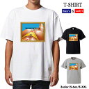 quebra ケブラ Tシャツ カットソー GLITCH&GOLD セクシー 水着 Tバック お尻 HIP ちょいエロ デザイン おしゃれ かわいい カラフル オールシーズン 春夏 ユニセックス 男女共用
