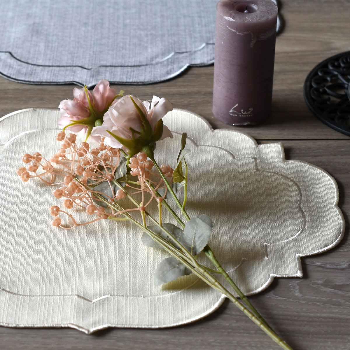 楽天市場】レース（ランチョンマット｜配膳用品・キッチンファブリック