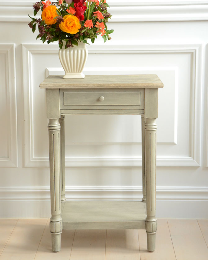 OUTLET 訳アリ品【代引き不可】家具・棚・ベッドサイド アンティークサイドテーブル 【COTE TABLE(コテターブル) フランス】