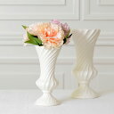 【OUTLET CY15 訳あり品】CERAMIC VASE TRADITIONAL Spiral II スパイラル Mサイズ 326-774-101【フラワー...