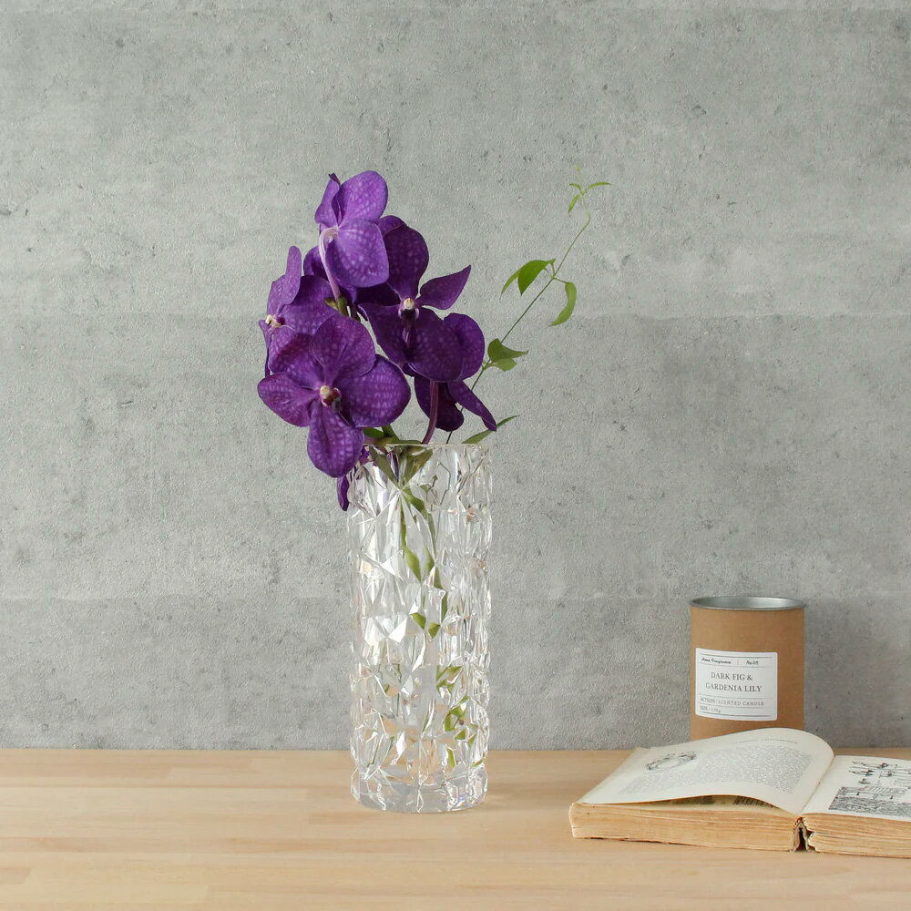 PC glitter - ピーシーグリッターSサイズ【クリスタルガラスのような立体感が魅力の花瓶 割れにくいポリカーボネート製 フラワーベース 花器 花瓶 資材 花材 おしゃれ】006