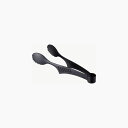 【クリックポスト便可】【メール便可】FCブラックシリーズ レボ薬味トング 10cm【盛り付け 薄いもの 細かいもの 菜箸 薬味 福神漬け キムチ ネギ ニンニク ショウガ トング クレーバートング BBQ キャンプ 黒 バーベキュー フッ素コーティング】