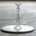 King ガラスキャンドルホルダー キャンドルスタンド 67234【RASTELI ベルギー インテリア 雑貨 おしゃれ 装飾 飾り ガラス 蝋燭立て スタンド...
