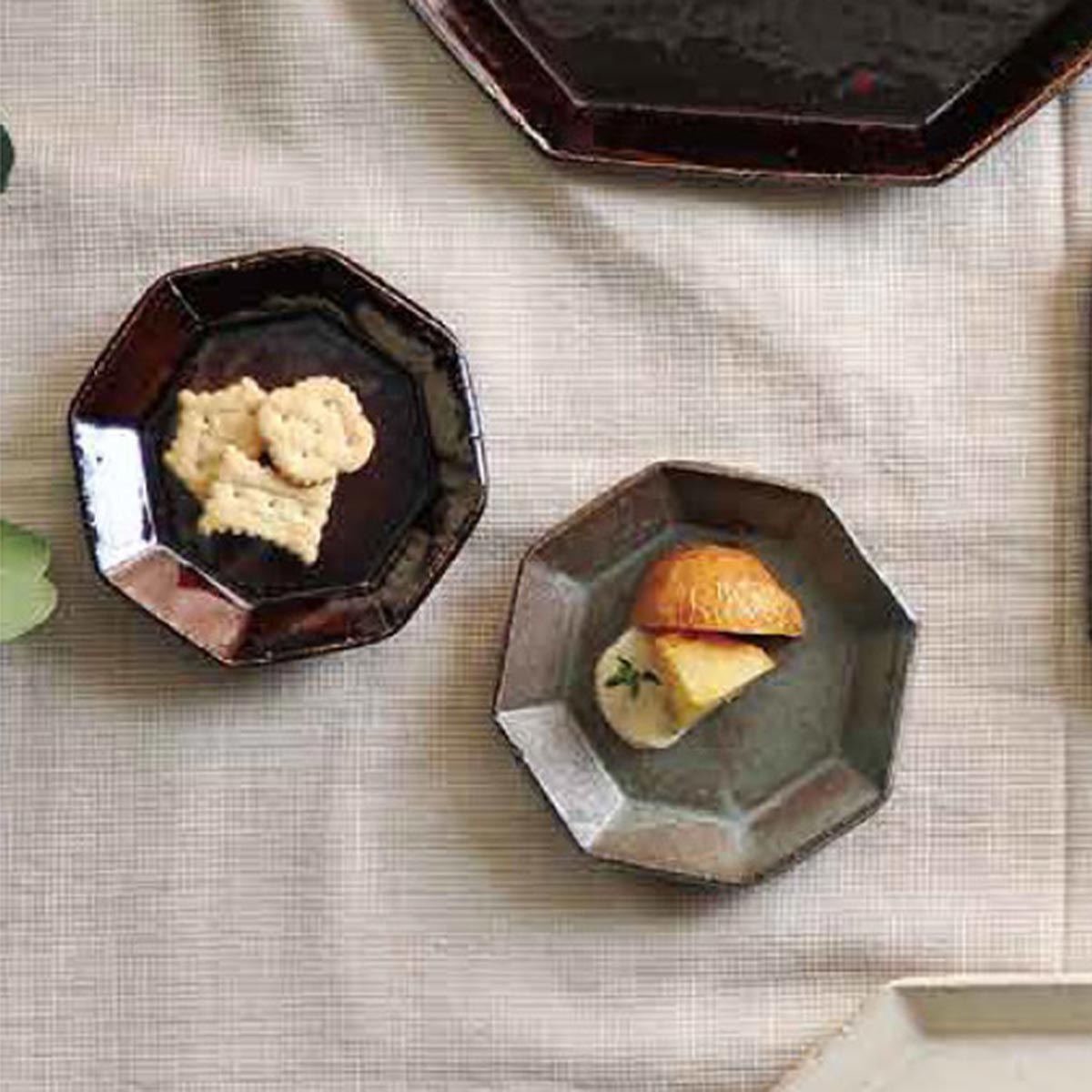 樂天商城 - アングルS 3色　1933-03/1933-10/1933-17【変形 おしゃれ プレート カフェ 緑 グリーン 味のある 皿 30代】