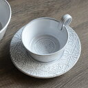 RUA NOVA ルア ノヴァ カップ&ソーサーbp027028【Bordallo Pinheiro ボルダロ・ピニェイロ ポルトガル 陶器 洋食器 おしゃれ アンティーク調 クラシック調】