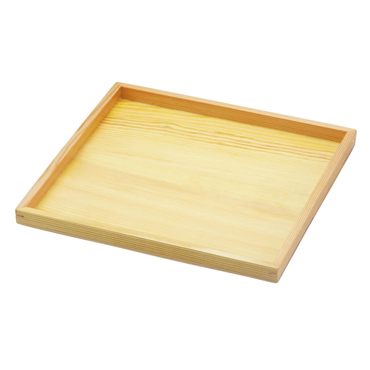 乐天商城 - 【取り寄せ商品】木和美トレイ 正角・大　27067【ステンレス 刺身 食器 器 割烹 料亭 うどん そば 竹かご 天ぷら とんかつ 演出小物 懐石 和食器 おもてなし 和食 日本食】