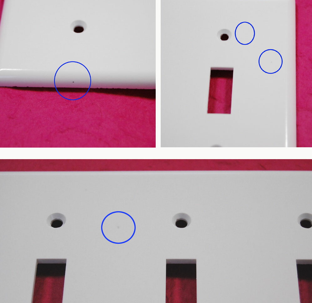 【COOPER社】スイッチプレートスタンダードつや消し 6つ穴