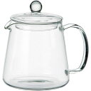 【取り寄せ商品】HEAT-RESISTANT GLASS 480ml ティーポット(フタ付) G9003057【耐熱ガラス ガラス食器 ティーセット 紅茶】(3)