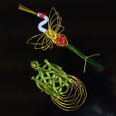 【クリックポスト便可】【メール便可】緑脚 水引鶴亀ペア3組6個セット【水引 飾り お正月 おせちグッズ キッチン雑貨 お祝い 和食器 おしゃれ セット おもてなし ツル カメ】