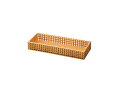 【SALE】【送料無料】新 細目(ささめ)格子盛器 長角 27583 17-132-02【用美 Youbi 和食器 和モダン おしゃれ おもてなし 業務用 演出...