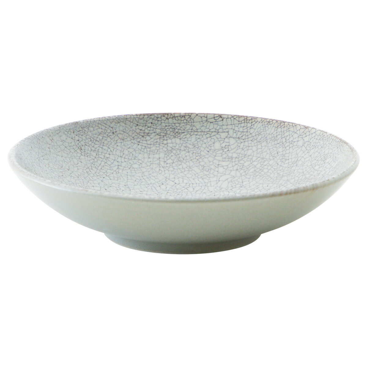 【取り寄せ商品】ASKA 24&18.5&14cm 浅ボウル 3色【日本製】　ka-181xx111【貫入 白 ホワイト ベージュ ライトグレー 黒 ブラック 食洗機可 電子レンジ可 皿】