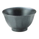 【SALE】銀鱗 ぎんりん 5.0反しのぎ丼 18300256【和食器 フルシリーズ 和食 割烹 料亭 黒 銀】
