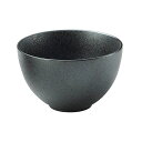 銀鱗 ぎんりん 12cm多用丼 18300291【和食器 フルシリーズ 和食 割烹 料亭 黒 銀】