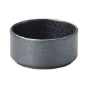 銀鱗 ぎんりん 箸置 3.3深口切立 18300647【和食器 フルシリーズ 和食 割烹 料亭 黒 銀】