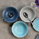 【SALE】 雪華 5.0浅鉢 17cm 3色 【アンティーク おしゃれ おもてなし 食洗機可 電子レンジ可】002