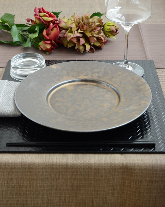 【取り寄せ品】尚 sho ショウ リムプレート Sサイズ MJ118-405【和食器 和モダン おしゃれ おもてなし M.STYLE ミヤザキ食器 食洗機可 電子レンジ可】