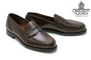 クロケット&ジョーンズ ローファー ブラウン リッチモンド2 Crockett&Jones カジュアル メンズ 本革 ドレスシューズ 英国製 ダークブラウン 326ラスト RICHMOND2 6237dbr