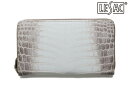レザック LE'SAC 財布 8166nt ナイルクロコダイルラウンドジップ長財布 ナチュラル 国産 日本製 父の日 プレゼント 実用的 ブランド ギフト