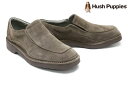 ハッシュパピー / Hush Puppies メンズ カジュアルシューズ m-5516tdbr Uチップ スリッポン ダークブラウン 国産(日本製) 幅広 4E ワイド 雨天(4)