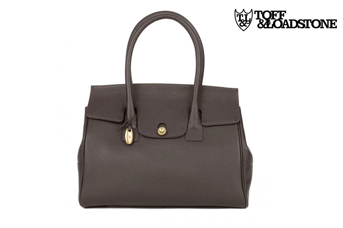 トフ＆ロードストーン バッグ ルーフボタン(M) アッシュブラウン 国産(日本製) TOFF & LOADSTONE r98-1..